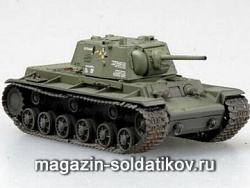 Масштабная модель в сборе и окраске Танк КВ-1, мод.1942г. (1:72) Easy Model