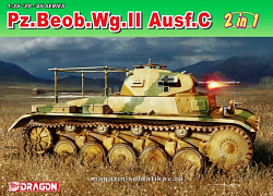 Сборная модель из пластика Д Танк Pz.Beob.Wg.il Ausf.A-C (1:35) Dragon