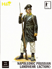 Солдатики из пластика Prussian Landwehr Action (1:32), Hat - фото