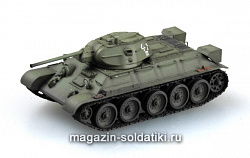 Масштабная модель в сборе и окраске Танк Т-34/76, мод. 1942г. 1:72 Easy Model
