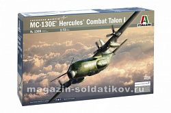 Сборная модель из пластика 1369 ИТ Самолет HERCULES MC-130H (1/72) Italeri