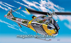 Сборная модель из пластика ИТ Вертолет AB 204B/UH-1F (1/72) Italeri