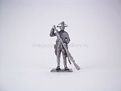 Солдатики из металла Прусский мушкетер, заряжающий, Магазин Солдатики (Prince August) - фото