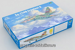 Сборная модель из пластика Самолёт Су-25УБ (1:32) Трумпетер