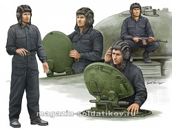 Сборные фигуры из пластика Солдаты Soviet Soldier - Scud B Crew (1:35) Trumpeter