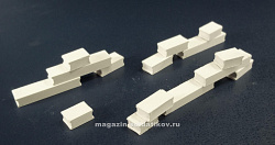 Блоки фундамента ФБС 400, набор 15 шт. 1:72, Таран