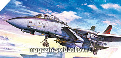 Сборная модель из пластика Самолет F-14 «Бомбкэт» 1:48 Академия