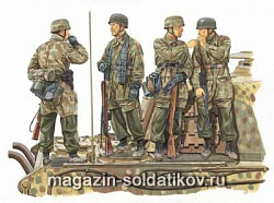 Сборные фигуры из пластика Д Солдаты 3rd Fallschirmjager Division (Ardennes 44) (1/35) Dragon