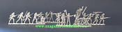 Миниатюра из металла Германские моряки 1918-1935 гг, 30 мм, Berliner Zinnfiguren - фото