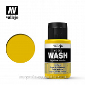 Тонирующая жидкость жёлтая тёмная Vallejo. Краски, химия, инструменты - фото