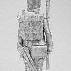 Сборная миниатюра из металла Сержант линейной пехоты в кивере. Франция, 1806-1812 гг, 28 мм, Аванпост