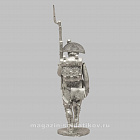 Сборная миниатюра из металла Фузилёр идущий, в шляпе, под курок. Франция, 1802-1806 гг, 28 мм, Аванпост