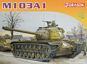 Сборная модель из пластика Д Тяжелый танк M103A1 (1/72) Dragon (1/72) Dragon - фото