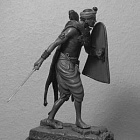 Сборная фигура из металла Древнеиндийский воин-кшатрий IV-II в. до н.э. 54 мм, Chronos miniatures