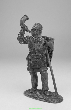 Миниатюра из металла Шведский рыцарь. Невская битва. 54 мм, Солдатики Публия