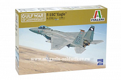 Сборная модель из пластика ИТ Самолет F-15C ''EAGLE''. Война в заливе (1/48) Italeri