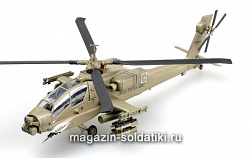Масштабная модель в сборе и окраске Вертолёт АН-64А «Апач», 1-я дивизия, Ирак, 2004 г. 1:72 Easy Model