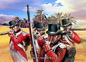 Солдатики из пластика Наполеоновские войны. Британская линейная пехота в Египте (1/72) Strelets - фото