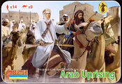 Солдатики из пластика Arab Uprising Arab Camel Riders (1/72) Strelets - фото
