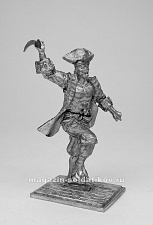 Миниатюра из олова Пират - мавр, 54 мм, Магазин Солдатики - фото