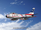 Сборная модель из пластика ИТ Самолет F-86 F (1/48) Italeri - фото