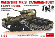 Сборная модель из пластика Канадский танк Валентайн Мк.6 MiniArt (1/35) - фото