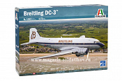 Сборная модель из пластика ИТ Самолет BREITLING DC-3 (1:72) Italeri - фото