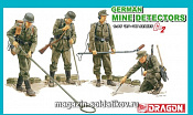 Сборные фигуры из пластика Д Солдаты German Mine Detector (1/35) Dragon - фото