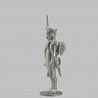 Сборная миниатюра из металла Унтер-офицер мушкетерской роты, Россия 1808-1812 гг, 28 мм, Аванпост