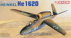 Сборная модель из пластика Д Самолет He162D HEINKEL (1/48) Dragon