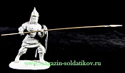 Миниатюра из металла Русский копейщик Большого полка, 54 мм, Магазин Солдатики - фото