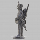 Сборная миниатюра из смолы Артиллерист с зарядной сумкой, Франция 1807-1812 гг, 28 мм, Аванпост