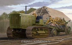 Сборная модель из пластика Советский трактор ЧТЗ С-65 «Сталинец» (1:35) Трумпетер