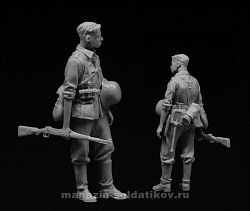 Сборные фигуры из смолы Немецкий солдат 1/35, Stalingrad