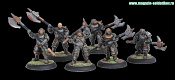PIP 41021 Mercenary Steelhead Halberdiers Unit BOX, Warmachine. Wargames (игровая миниатюра) - фото