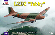 Сборная модель из пластика L2D2 «Taddy» Японский транспортный самолет Amodel (1/72) - фото