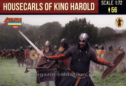 Housecarls of King Harold, 1:72, Strelets