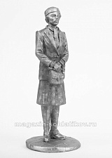 Миниатюра из олова 631 РТ Люба Трофимова, 54 мм, Ратник - фото