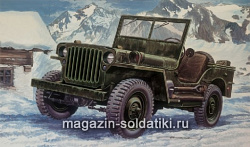 Сборная модель из пластика ИТ Автомобиль Jeep (1/24) Italeri