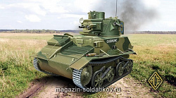 Сборная модель из пластика Mark.VI A/B Британский легкий танк, АСЕ (1/72)