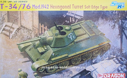 Сборная модель из пластика Д Танк T-34/76 Mod.1942 (1/35) Dragon