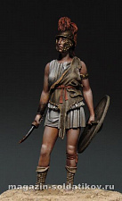Сборная фигура из смолы Roman Gladiatrici, 54 mm. Mercury Models - фото