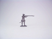 Солдатики из металла Шведский мушкетер, стреляющий стоя, Магазин Солдатики (Prince August) - фото