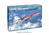 Сборная модель из пластика ИТ Самолет F/A-18F SUPER HORNET (1/48) Italeri - фото