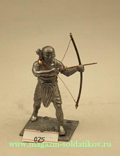 Миниатюра из металла Египетский лучник, 54 мм, Магазин Солдатики - фото