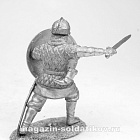 Миниатюра из олова Варяг с мечом, 54 мм, Магазин Солдатики
