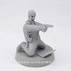Сборная фигура из смолы Хакер, серия «Наемники» 28 мм, ArmyZone Miniatures
