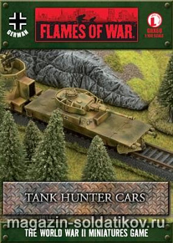 Сборная модель из пластика Tank Hunter Car (15мм) Flames of War