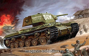 Сборная модель из пластика Тяжелый танк КВ - 1 1:35 Моделист - фото