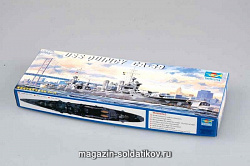 Сборная модель из пластика Крейсер СА - 39 «Квинси» 1:700 Трумпетер